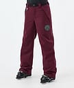 Dope Blizzard W Ski Pants Women Burgundy