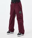 Dope Blizzard W Snowboard Pants Women Burgundy
