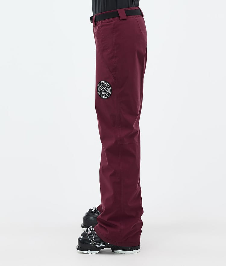 Dope Blizzard W Ski Pants Women Burgundy, Image 3 of 5