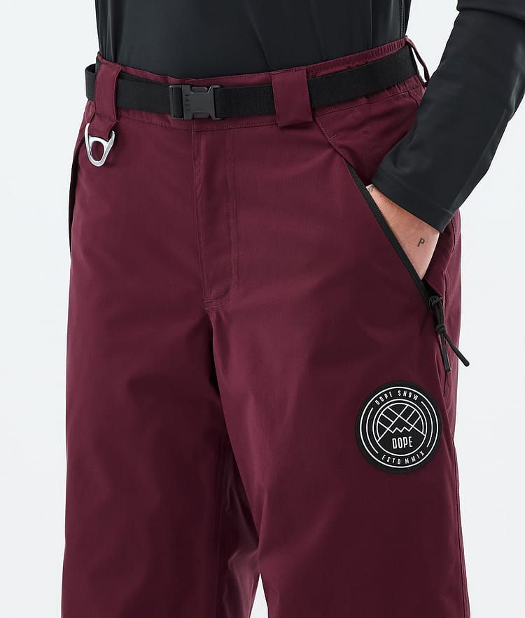 Dope Blizzard W Snowboard Pants Women Burgundy, Image 5 of 5