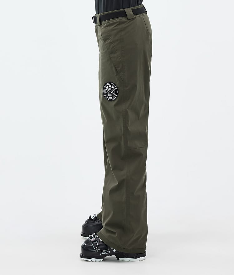 Dope Blizzard W Ski Pants Women Olive Green, Image 3 of 5