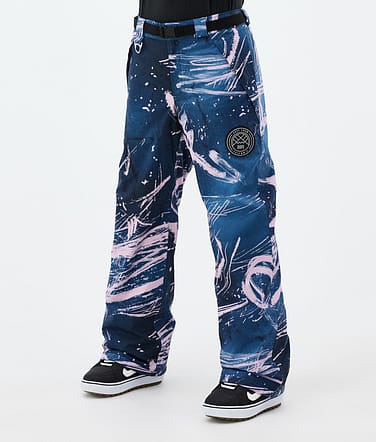 Dope Blizzard W Pantalon de Snowboard Femme Carvings Pink