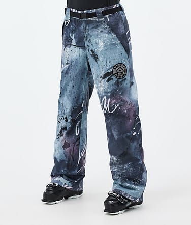 Dope Blizzard W Pantalon de Ski Femme Punk Blue