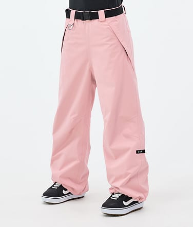 Dope Big W Pantalon de Snowboard Femme Soft Pink