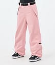 Dope Big W Snowboard Pants Women Soft Pink