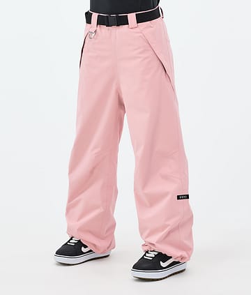 Dope Big W Pantalon de Snowboard Femme Soft Pink