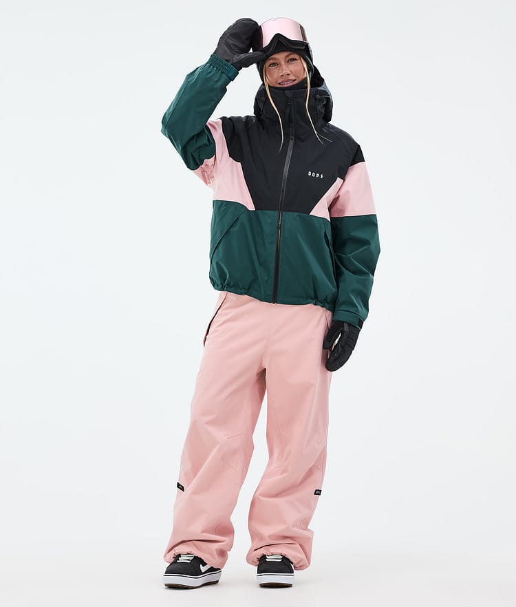 Dope Big W Snowboard Pants Women Soft Pink, Image 2 of 5