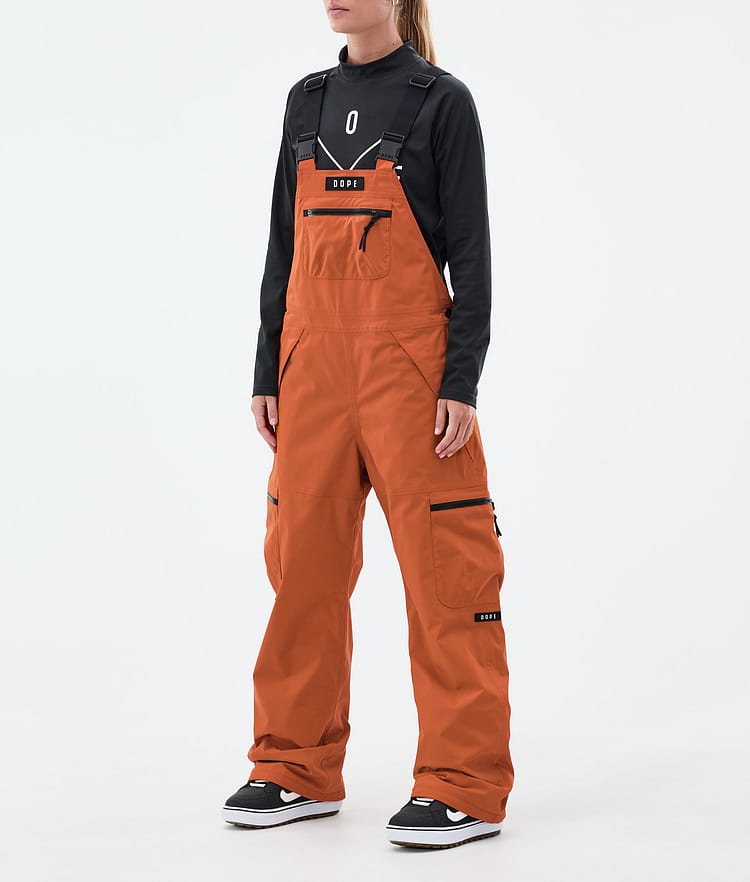 Dope Vertex W Snowboard Pants Women Burned Orange, Image 1 of 7