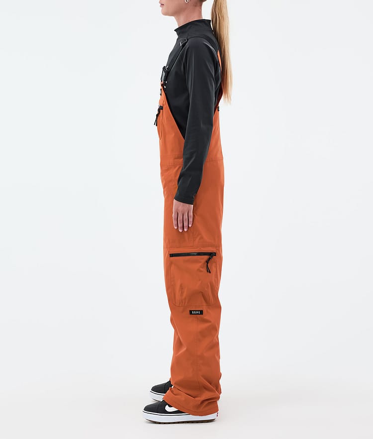Dope Vertex W Snowboard Pants Women Burned Orange, Image 3 of 7