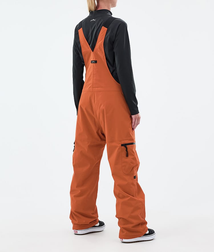 Dope Vertex W Snowboard Pants Women Burned Orange, Image 4 of 7