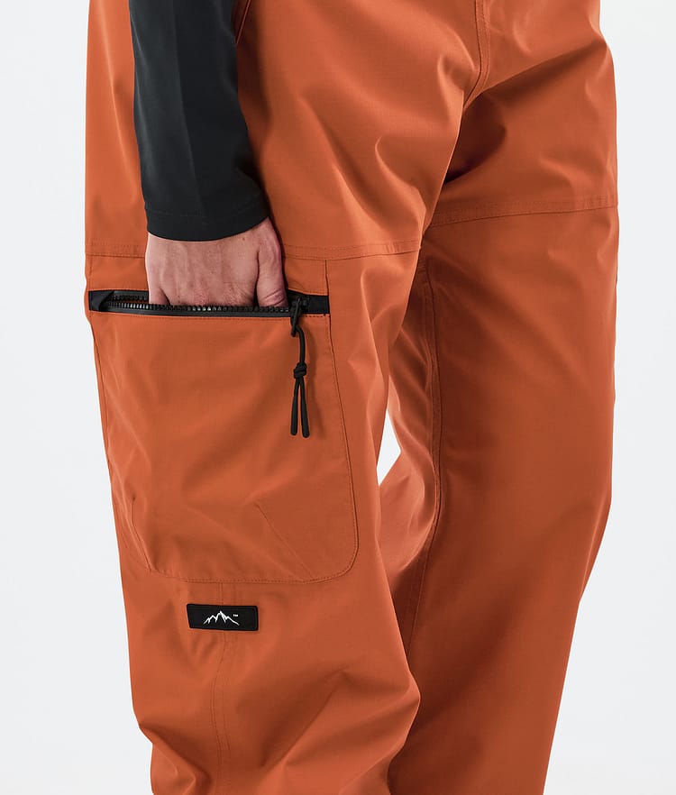 Dope Vertex W Snowboard Pants Women Burned Orange, Image 7 of 7