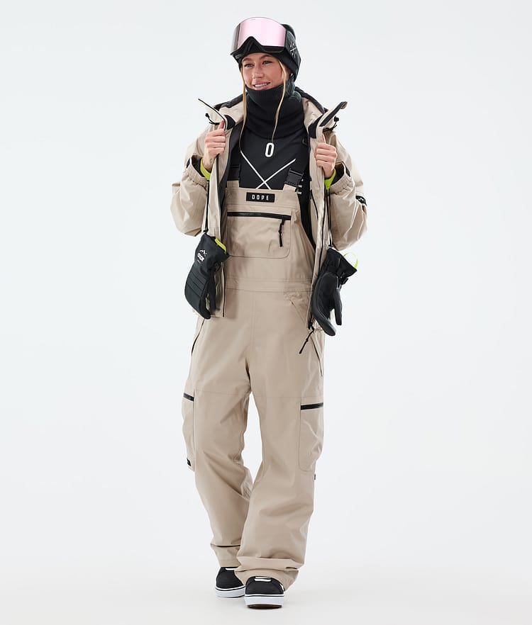 Dope Vertex W Snowboard Pants Women Sand, Image 2 of 7