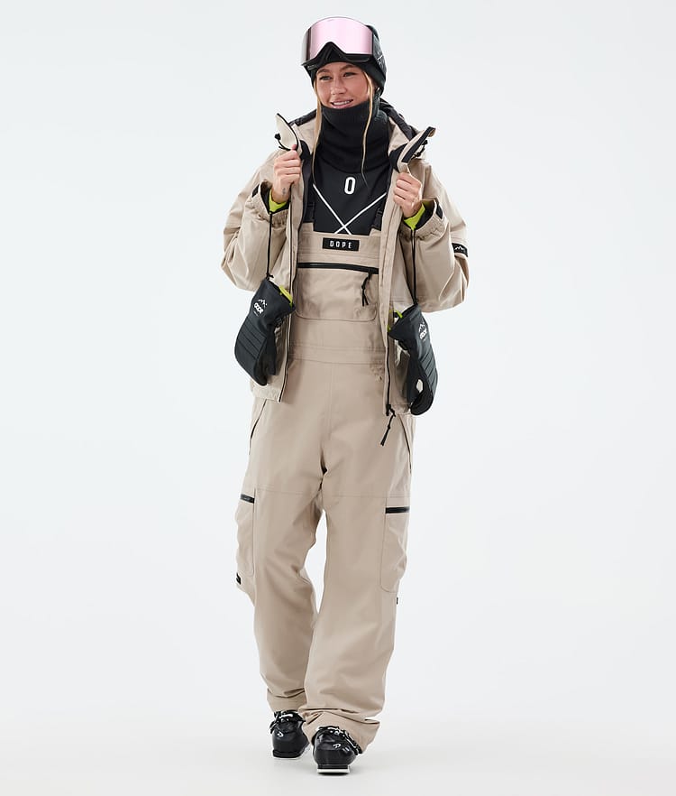 Dope Vertex W Ski Pants Women Sand, Image 2 of 7