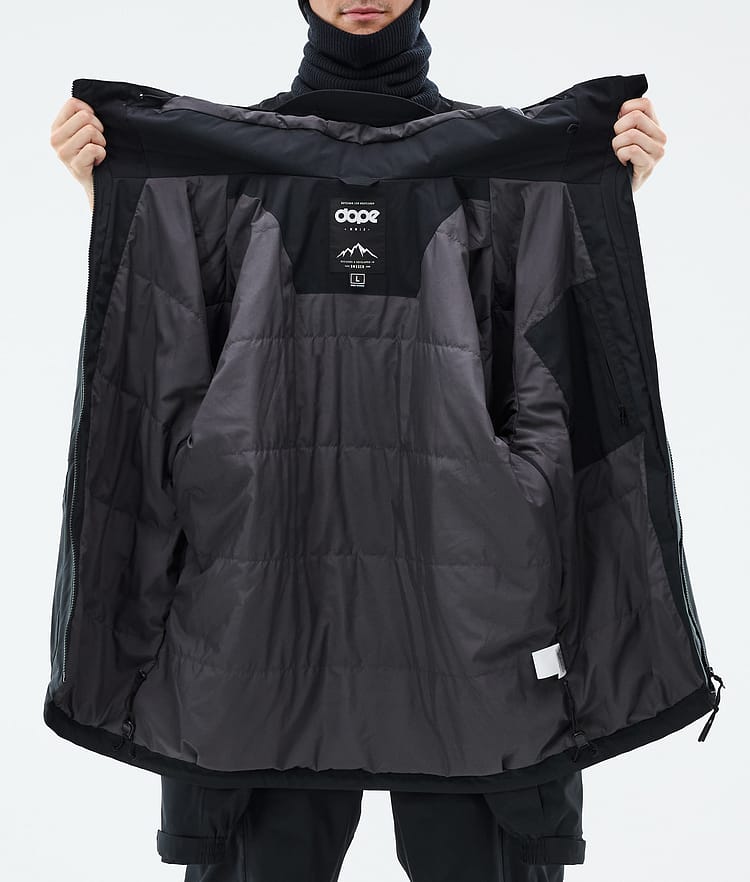 Dope Vertex Kurtka Narciarska Mężczyźni Black, Zdjęcie 8 z 8