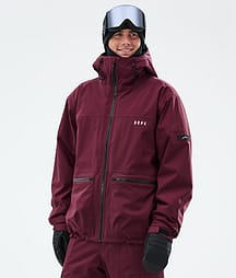 Dope Vertex Ski Jacket Men Burgundy