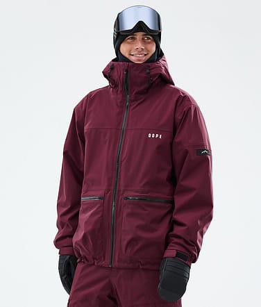 Dope Vertex Veste Snowboard Homme Burgundy
