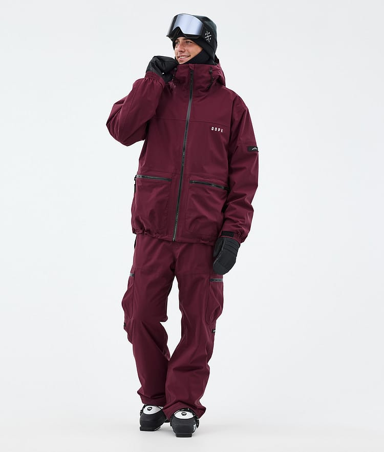 Dope Vertex Ski Jacket Men Burgundy, Image 2 of 8