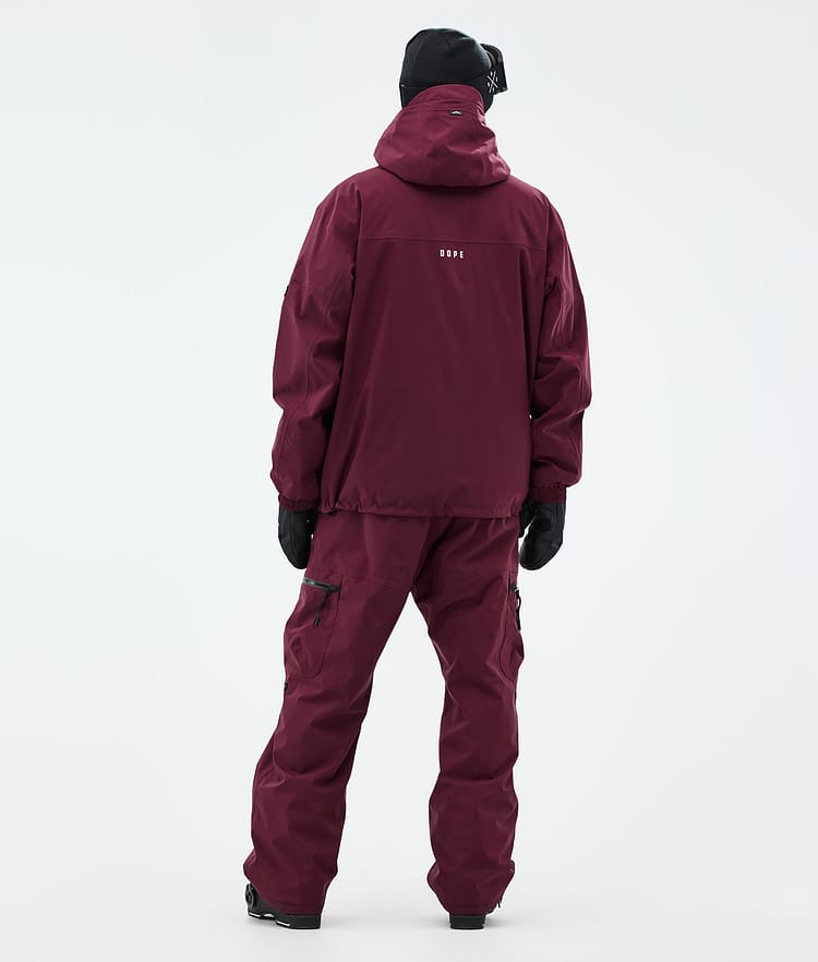Dope Vertex Ski Jacket Men Burgundy, Image 4 of 8