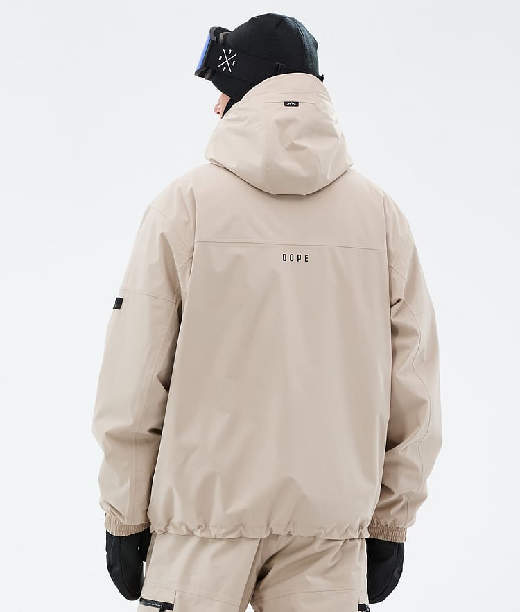 Dope Vertex Snowboard Jacket Men Sand, Image 6 of 8