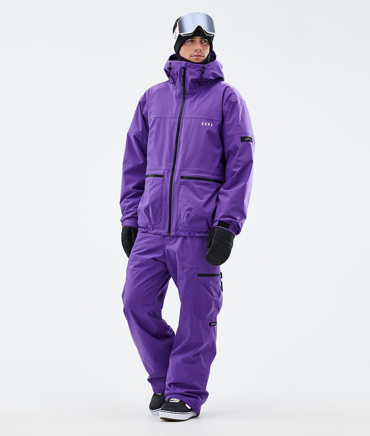 Dope Vertex Snowboardjakke Herre Vivid Purple, Billede 2 af 8