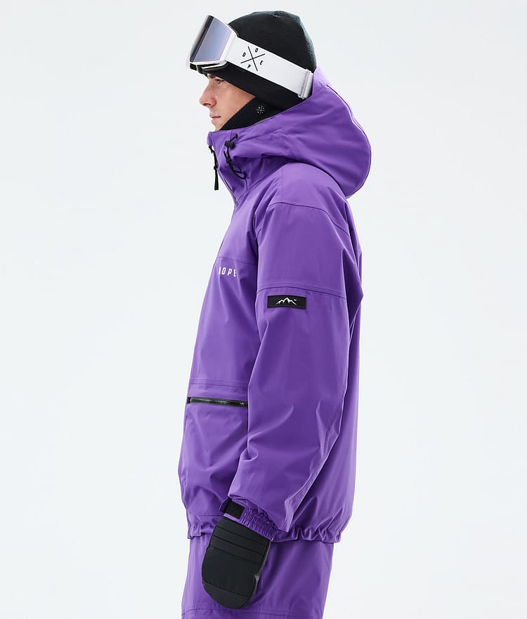 Dope Vertex Snowboardjakke Herre Vivid Purple, Billede 5 af 8