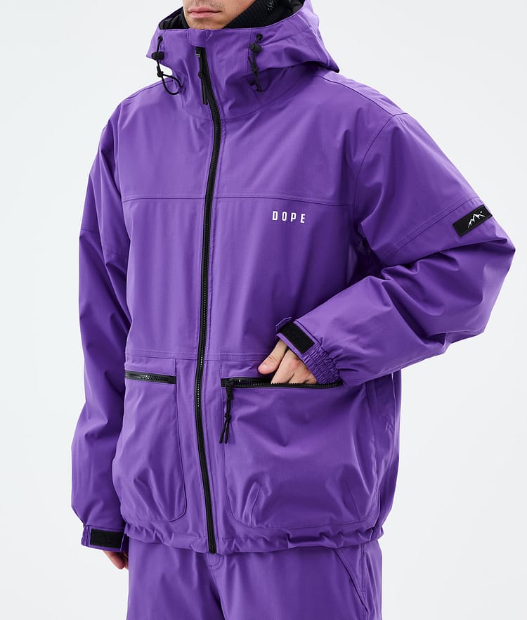 Dope Vertex Ski Jacket Men Vivid Purple, Image 7 of 8