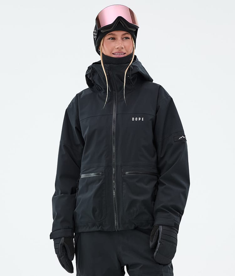 Dope Vertex W Skijacke Damen Black, Bild 1 von 8