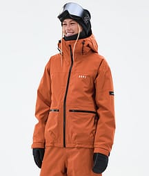 Dope Vertex W Snowboard Jacket Women Burned Orange