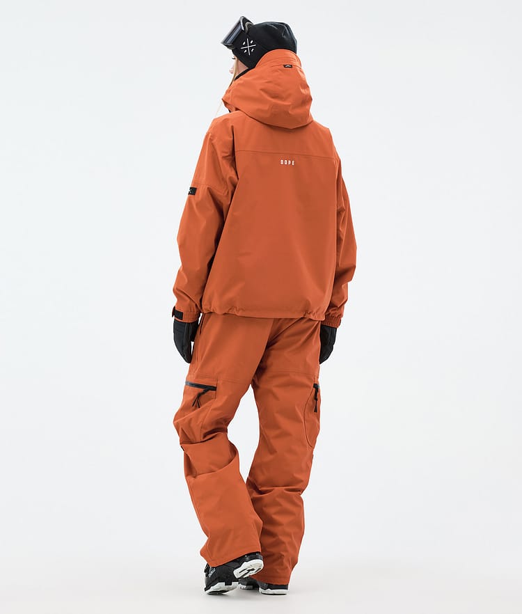 Dope Vertex W Giacca Sci Donna Burned Orange, Immagine 4 di 8