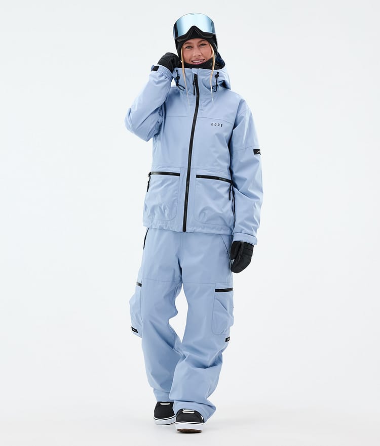 Dope Vertex W Giacca Snowboard Donna Light Blue, Immagine 2 di 8