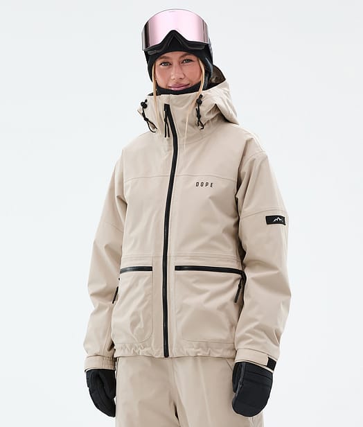 Dope Vertex W Veste Snowboard Femme Sand