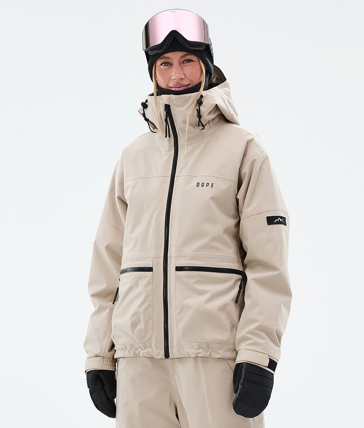 Dope Vertex W Skijacke Damen Sand, Bild 1 von 8
