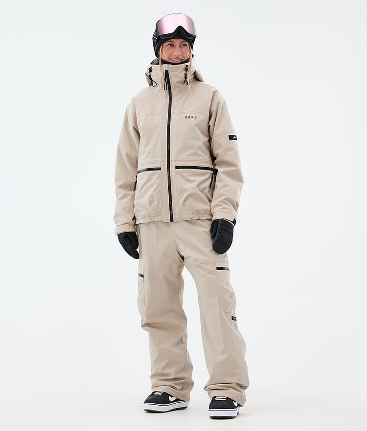 Dope Vertex W Veste Snowboard Femme Sand, Image 2 sur 8
