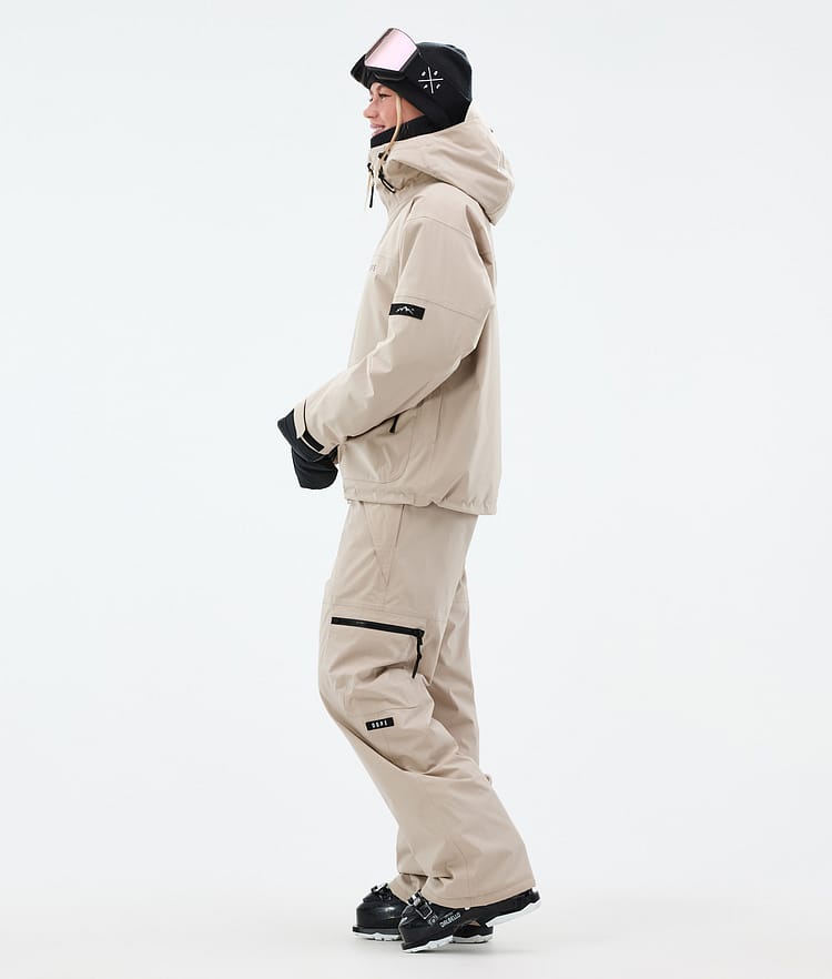 Dope Vertex W Giacca Sci Donna Sand, Immagine 3 di 8