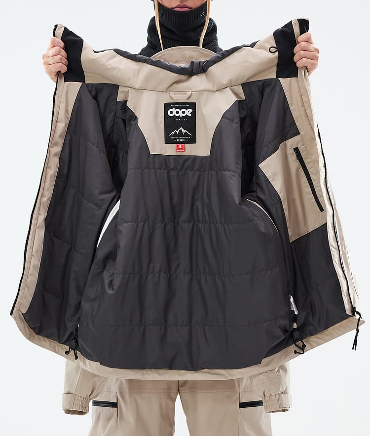 Dope Vertex W Veste Snowboard Femme Sand, Image 8 sur 8