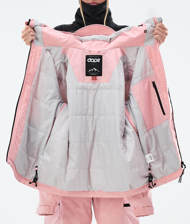 Dope Vertex W Snowboard Jacket Women Soft Pink, Image 8 of 8