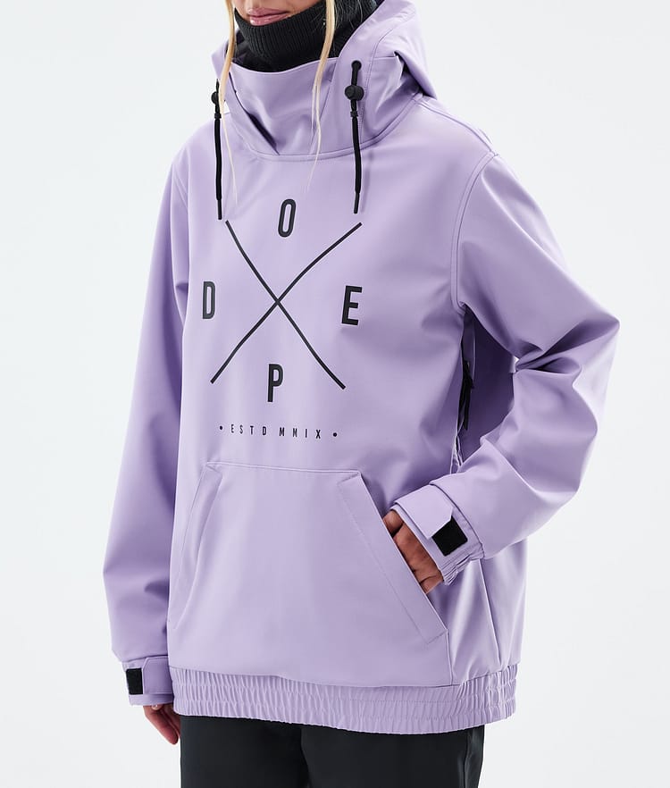Dope Yeti W Ski Jacket Women 2X-Up Faded Violet, Image 7 of 7