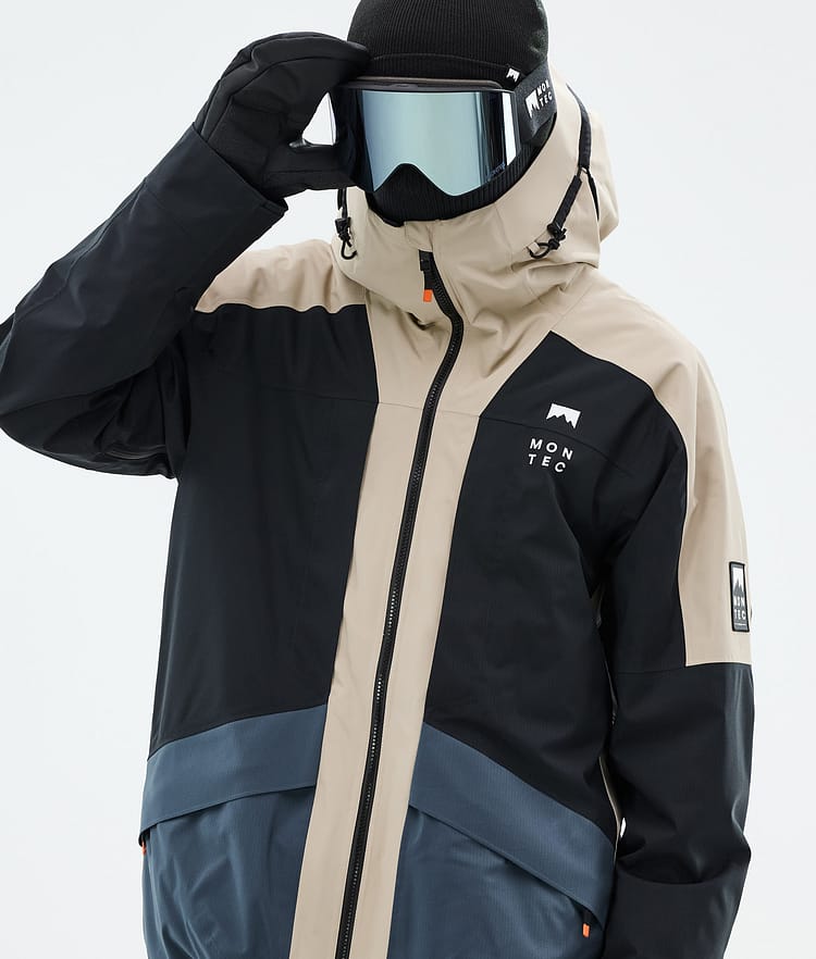 Montec Morpheus Ski Jacket Men Sand/Black/Metal Blue, Image 2 of 10