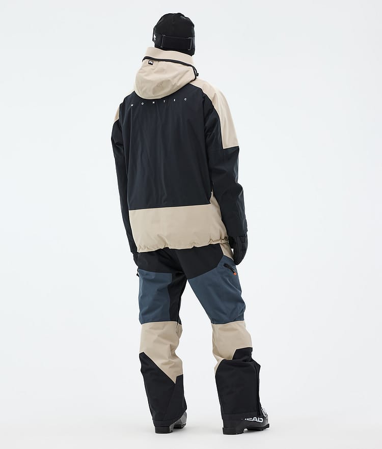 Montec Morpheus Ski Jacket Men Sand/Black/Metal Blue, Image 5 of 10