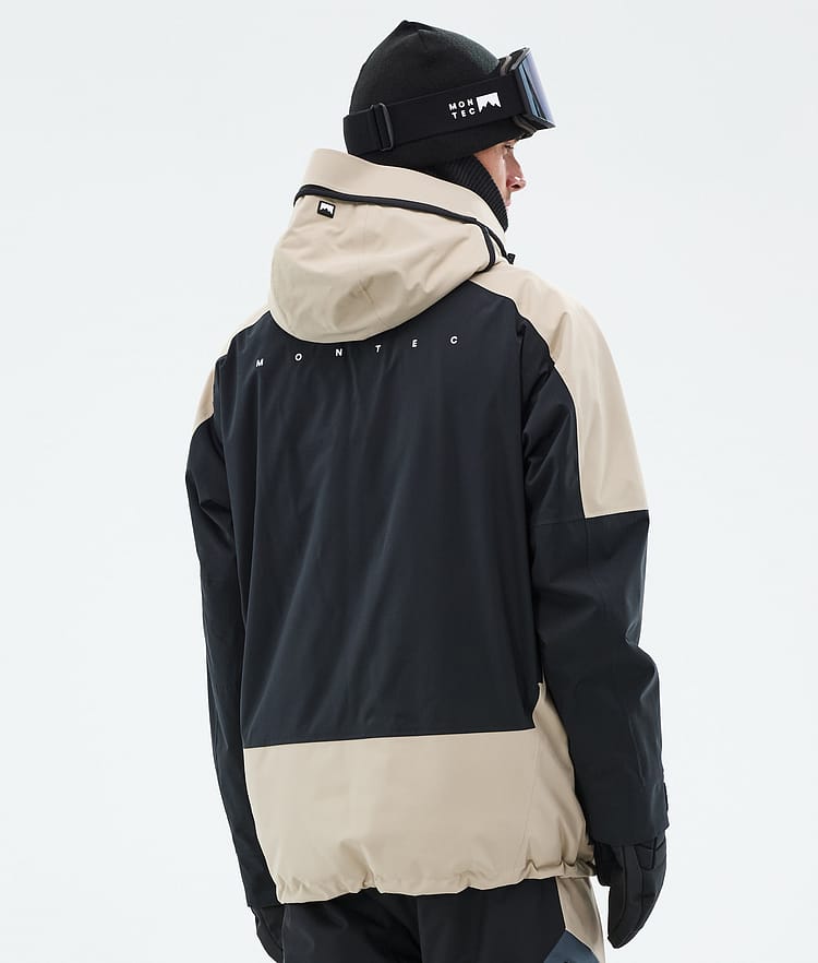 Montec Morpheus Veste de Ski Homme Sand/Black/Metal Blue, Image 7 sur 10
