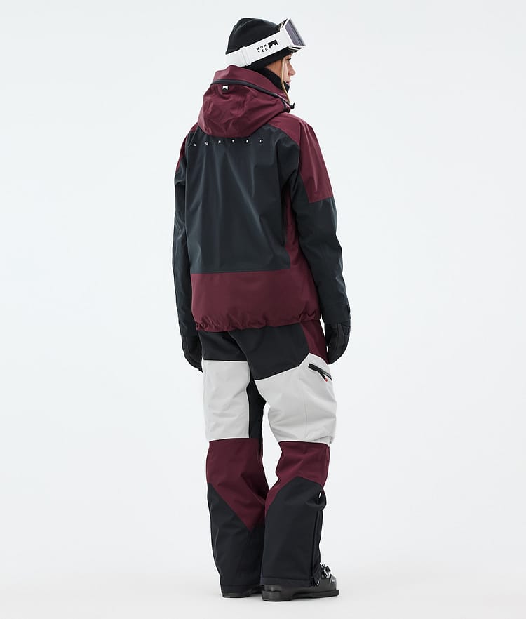 Montec Morpheus W Ski Jacket Women Burgundy/Black/Light Grey, Image 5 of 10
