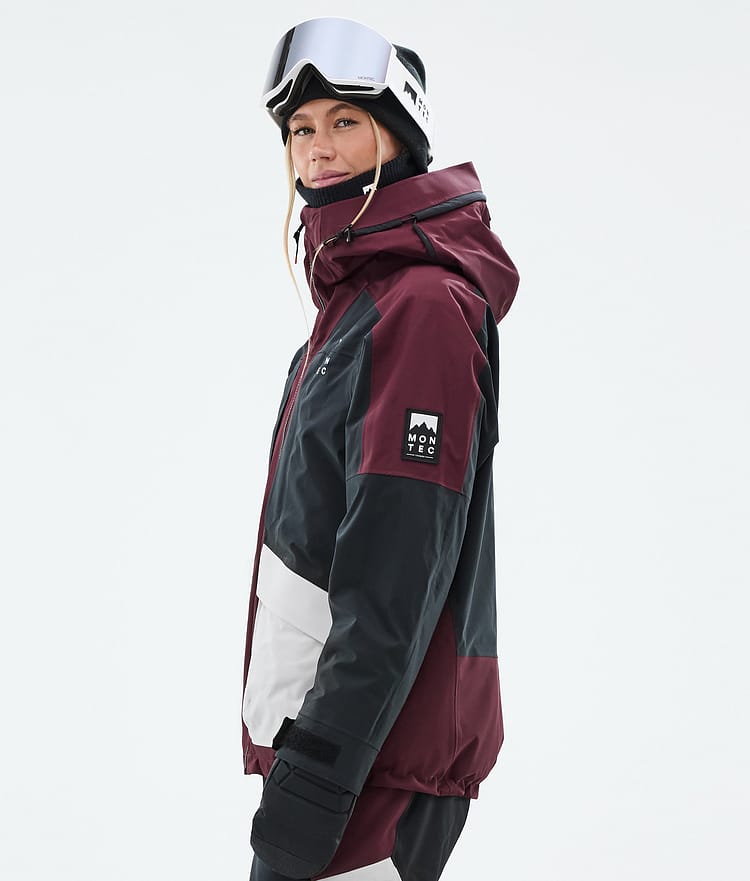 Montec Morpheus W Ski Jacket Women Burgundy/Black/Light Grey, Image 6 of 10