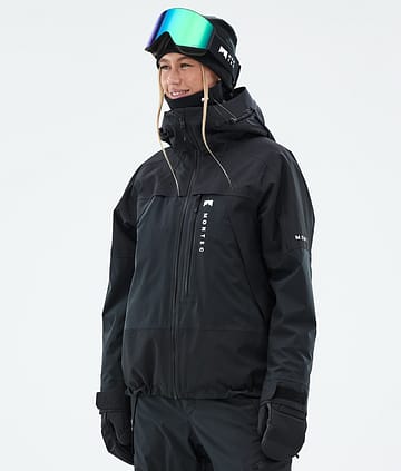 Montec Oracle W Kurtka Snowboardowa Kobiety Black