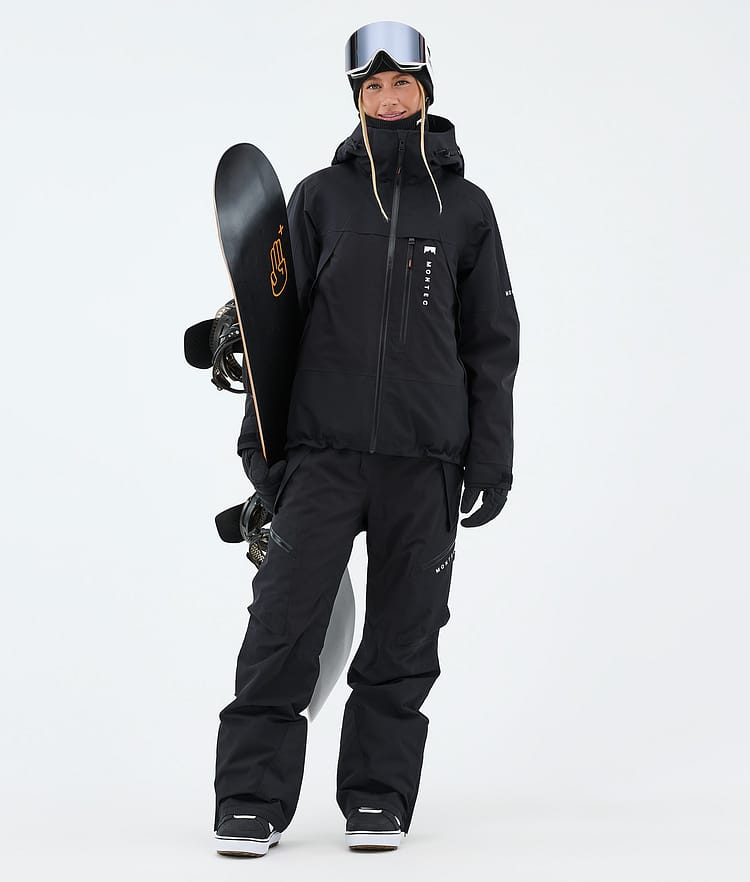 Montec Oracle W Veste Snowboard Femme Black, Image 2 of 9
