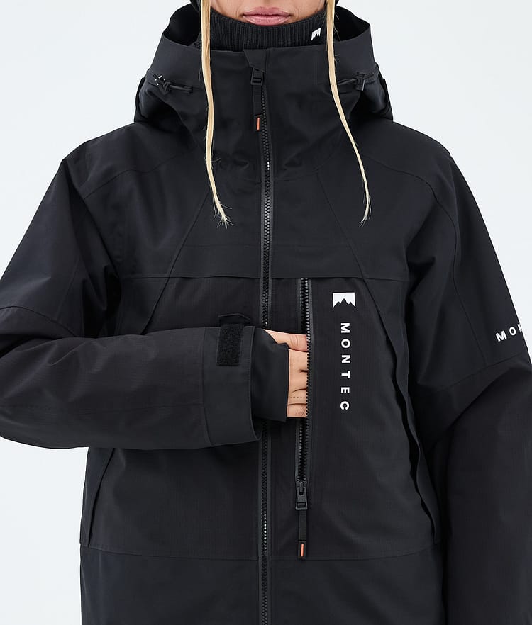 Montec Oracle W Veste Snowboard Femme Black, Image 8 of 9