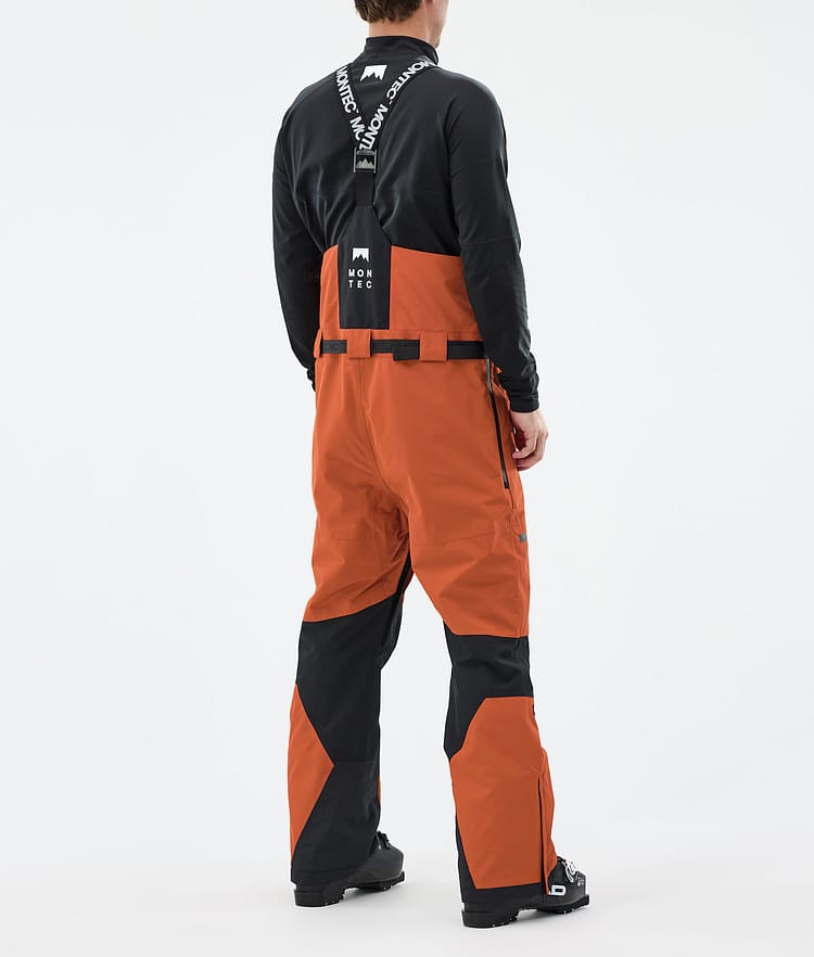Montec Arch Ski Pants Men Burned Orange/Black, Image 3 of 6