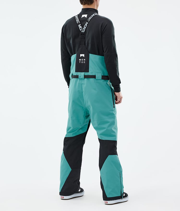Montec Arch Snowboard Pants Men Turquoise/Black, Image 3 of 6