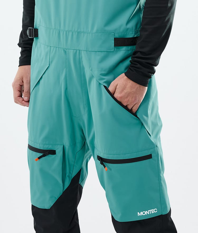 Montec Arch Snowboard Pants Men Turquoise/Black, Image 4 of 6