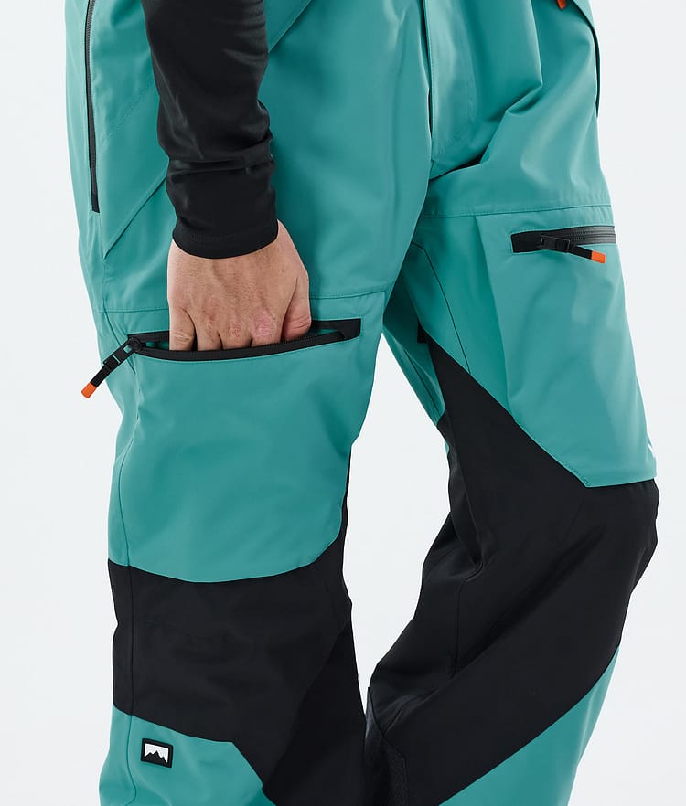 Montec Arch Snowboard Pants Men Turquoise/Black, Image 6 of 6