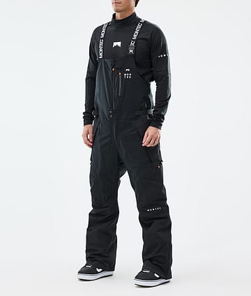 Montec Dozer Pantaloni Snowboard Uomo Black